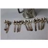 Image 5 : Souvenir Tea Spoons, (2) Metal Cups