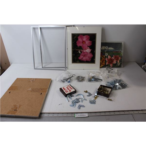 Floral Pictures, Picture Frame Hardware, Picture Frames & Glass - 11 1/4" x 14 1/4"