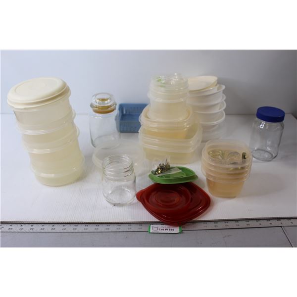 Assorted Containers & Jars