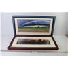 Image 1 : (2) Framed Enlarged Photographs (25 1/2" x 13 3/4" - 25" x 11 3/4")