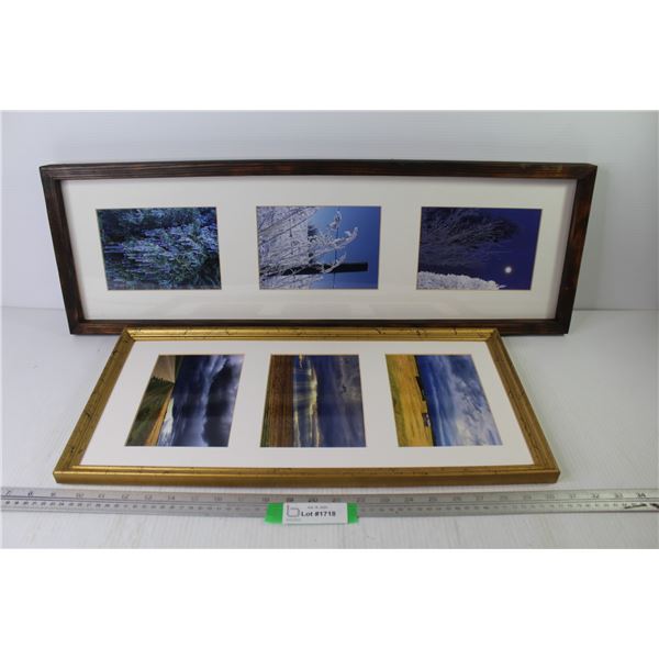 Framed Photographs (21 3/4" x 10 3/4" - 29 3/4" x 9 3/4")