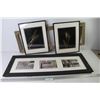 Image 1 : Framed Photographs (31 1/2" x 11 3/4" - 2 @ 11 1/4" x 14 1/2")