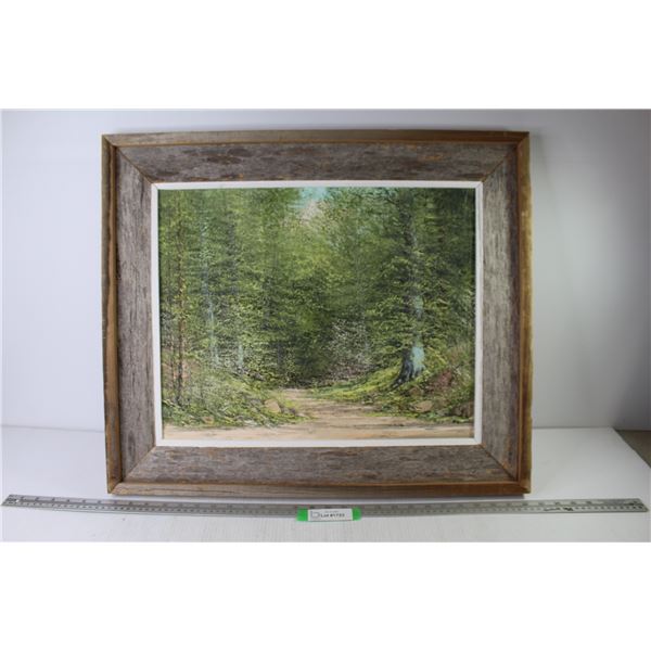 Oil Painting on Canvas (26" x 22")