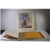 Image 1 : Print by Julia Rountrey (23 1/2" x 9 1/2") - Card Board Sheets - Envelopes (15 1/2" x 12")