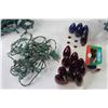 Image 3 : (6) Sets of Christmas Lights - Star Tree Topper (untested - extra bulbs)
