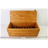 Image 1 : Wooden Box w/Dividers