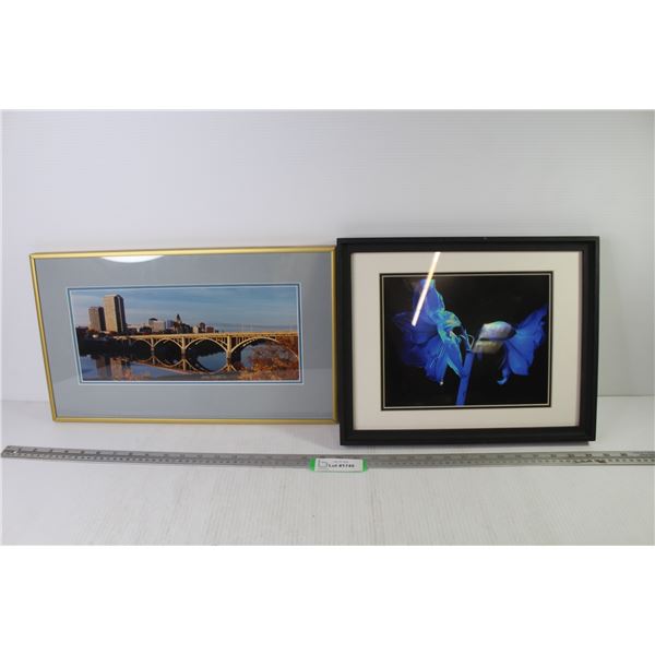 (2) Framed Photographs (18 1/4" x 10 3/4" - 14 3/4" x 11 3/4")
