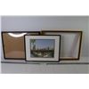Image 1 : Framed Photograph of Saskatoon (14 1/2" x 11 1/2") - (2) Frames (17" x 13" - 16 1/2" x 12 1/2")