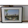 Image 2 : Framed Photograph of Saskatoon (14 1/2" x 11 1/2") - (2) Frames (17" x 13" - 16 1/2" x 12 1/2")