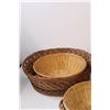 Image 2 : (5) Wicker Baskets - Various Sizes