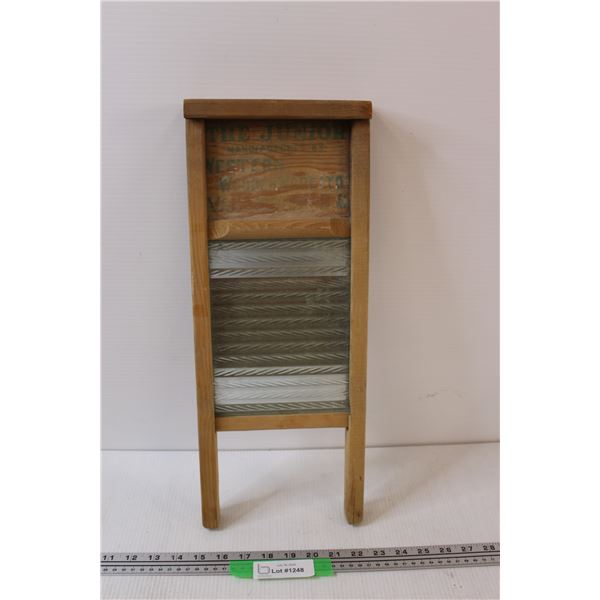 Western Woodenware Washboard "The Junior" - 19" x 7"
