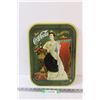 Image 1 : Coca Cola Serving Tray - Victorian Picture - 15" x 10.5"
