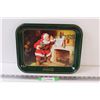 Image 1 : Coca Cola Serving Tray - Santa - 13" x 11"