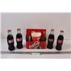 Image 1 : (4) Coca Cola Bottles un-opened: (2) 1999 Pan-American Games, 2004 Athens Olympics, 1996 Atlanta Oly