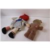 Image 4 : Raggedy Ann & Teddy Bear - as is
