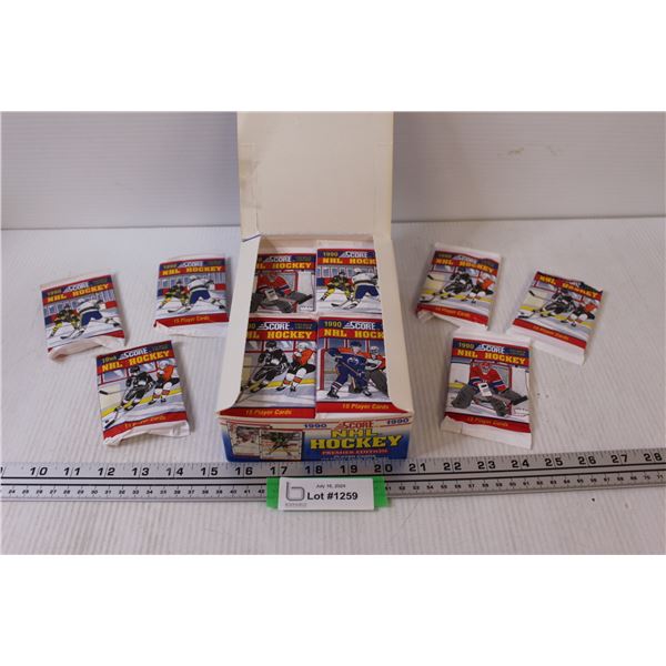 NHL Score 1990 Hockey Card - NIB
