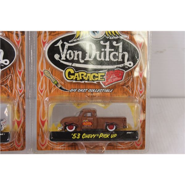 2) Von Dutch Garage Model Cars - NIB - Bodnarus Auctioneering