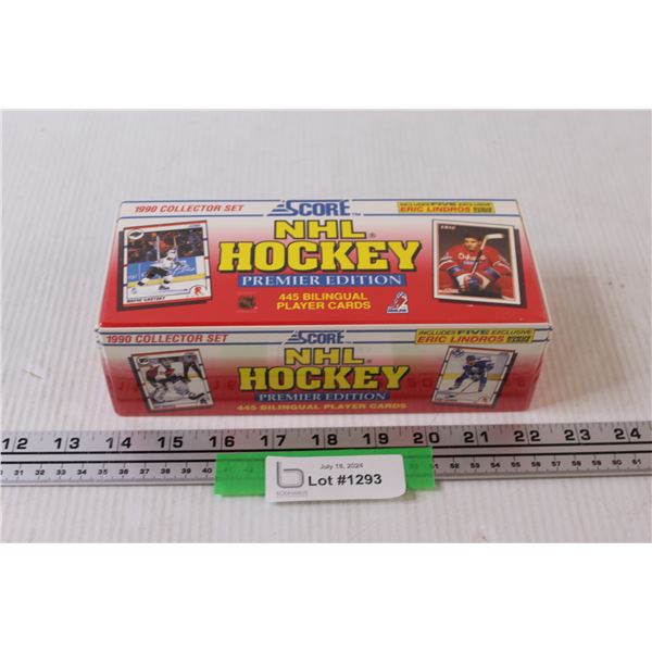 NHL Score 1990 Hockey Cards - NIB (Gretzky & Lindros)