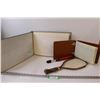 Image 1 : (2) Business Ledgers, Tennis Racket, Telescope/Sight