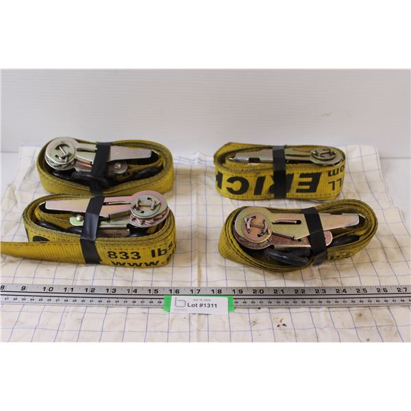 (4) Erickson Tie-Downs