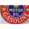 Image 3 : Magnolia Gasoline - 12" Metal Sign
