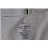 Image 3 : (2) White Medium Shirts, Large White Shirt, Unknown Size White Shirt