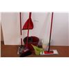 Image 4 : *Watering Jug - Waste Can - Mop & Pail - Dust Mop - Broom w/Dust Pan