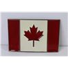 Image 3 : Canadian Flag Enameled Belt Buckle