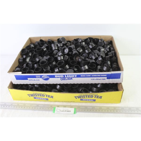 (2) Flats of 1" Plastic Caps