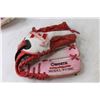 Image 2 : (3) Baseball Gloves (2 Left handed - 1 Right) - Wilson - Worth