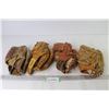 Image 2 : (4) Baseball Gloves (4 Left Hand) - Eaton - Cooper