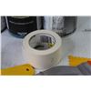 Image 3 : (3) Open Cans of Primer - Adhesive Trowels - Drywall Mud Knives - Rubber Gloves - Paper Tape