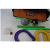 Image 3 : Rigid Tool Case - Plastic Horseshoes w/Posts - (2) Hard Plastic Balls