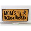 Image 1 : Mom's Kitchen Licence Plate (12" x 6")