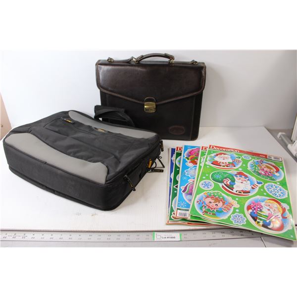 (2) Bags, Assorted Christmas Window Stickers