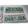 Image 4 : (5) Saskatchewan Licence Plates