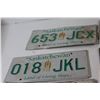 Image 2 : (6) Saskatchewan Licence Plates