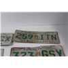 Image 5 : (6) Saskatchewan Licence Plates