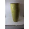 Image 1 : *(3) Green Garbage Planters - 19 1/2" H