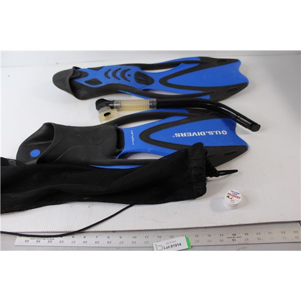 Diving Flippers, Mouth Piece