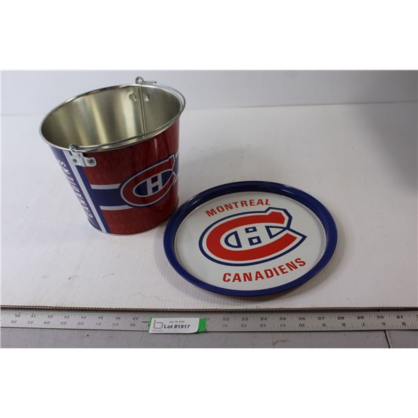 Montreal Canadiens Tray & Bucket