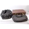 Image 1 : (3) Bags - Duffel Bag, Briefcase, Small Bag