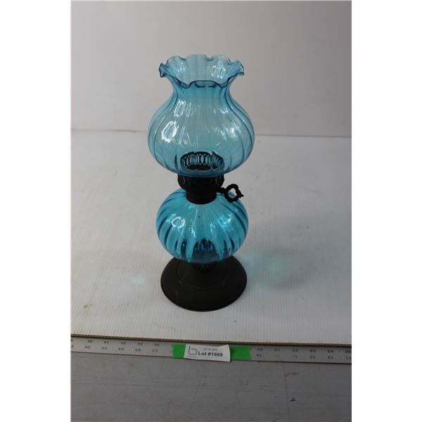 Blue Kerosene Lamp