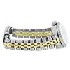 Image 6 : Rolex Ladies Two Tone Gold And Steel Champagne Index Diamond Bezel Date Wristwat