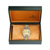 Image 9 : Rolex Mens 2 Tone Champagne Index Diamond Bezel Datejust Wristwatch With Rolex B