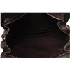 Image 9 : Chanel Brown Leather Green Canvas Large wild Stitch Bag