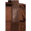 Image 5 : Hermes Brown Nylon and Leather Acapulco Tote Bag