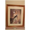 Image 1 : Framed Queen Elizabeth Picture (Some Moisture as Pictures) - 28.5"x23.5"