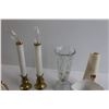 Image 2 : Assorted Candleholders, Plates, and Misc.
