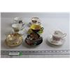 Image 1 : (7) Assorted Teacups with Saucers - Royal Albert, Princess China